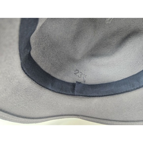 Geo. W. Bollman & Co Gray Wool Excello Vintage Hat main image 4